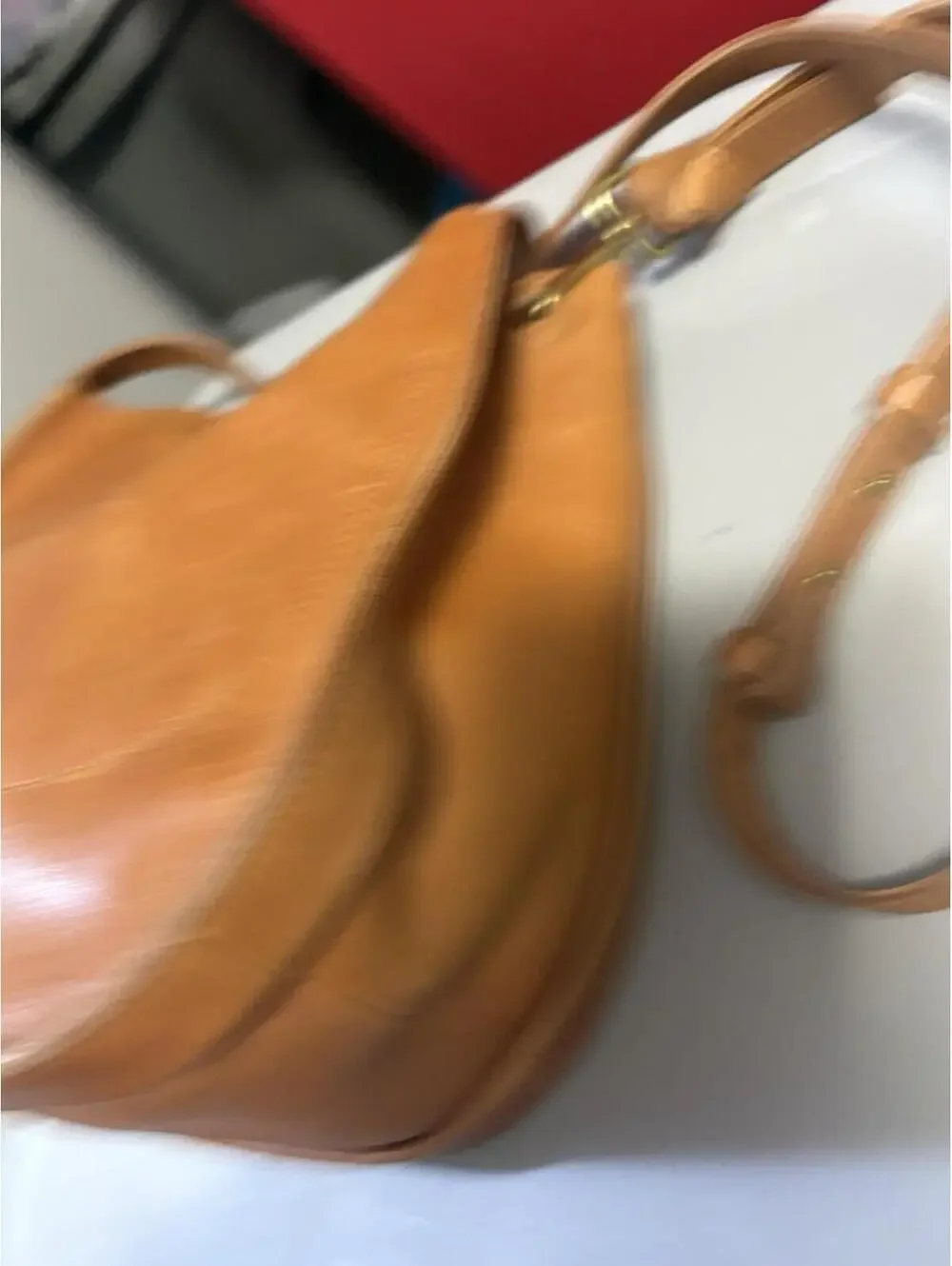 Madewell X5803 Burnished Caramel Leather the Sydney Crossbody Bag - Picture 5 of 16